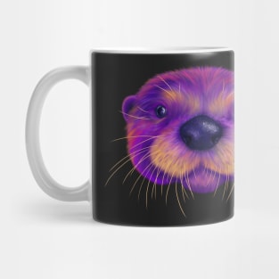 Purple Otter Mug